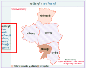 bhulekh rajasthan Tehsil